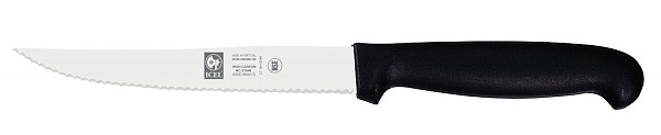 Нож универсальный Icel 15см с волнистым лезвием PRACTICA черный 24100.5303000.150 фото